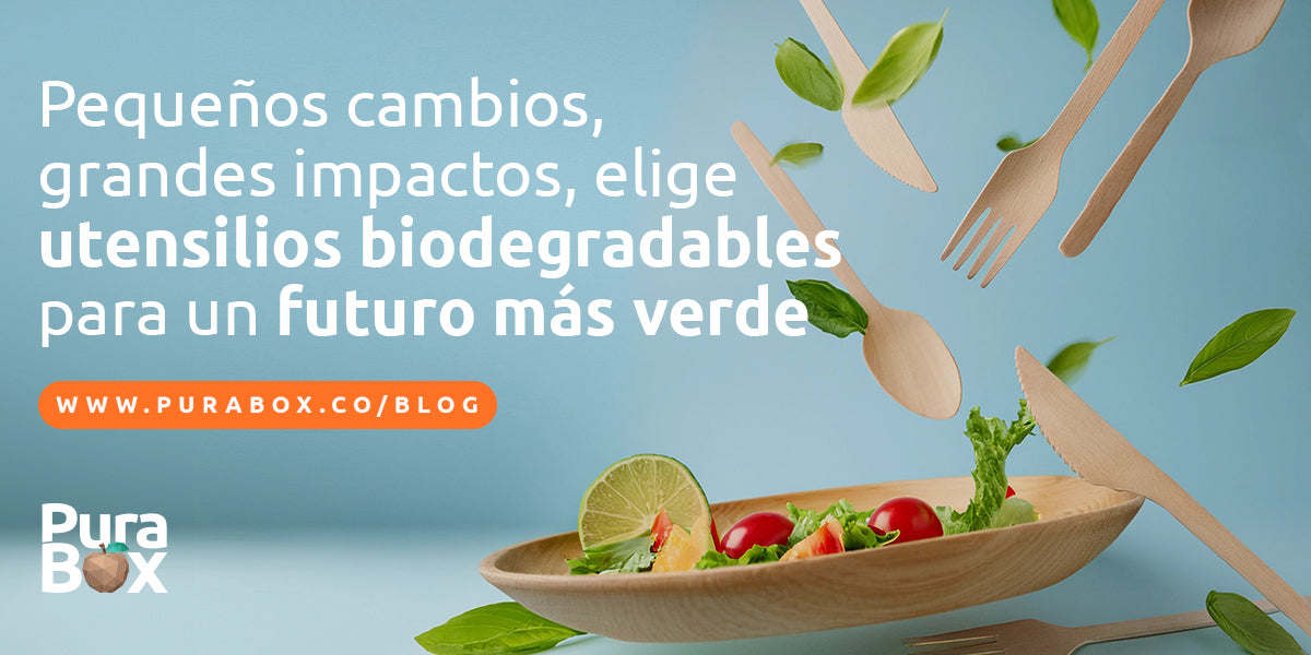 Utensilios desechables biodegradables: Conoce sus materiales, beneficios y usos ¡Adquiérelos hoy!