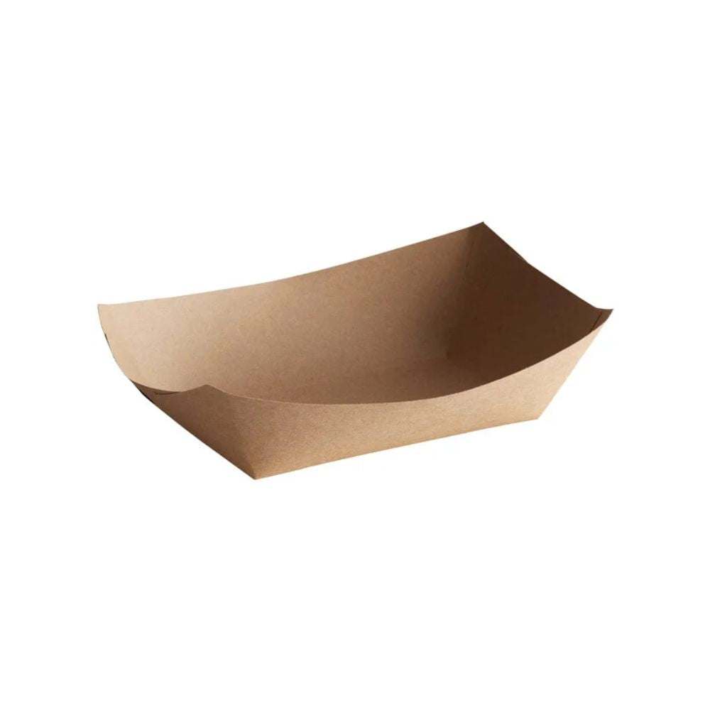 Canoa en cartón Kraft # 6 | 14 cm x 22 cm x 4.5 cm