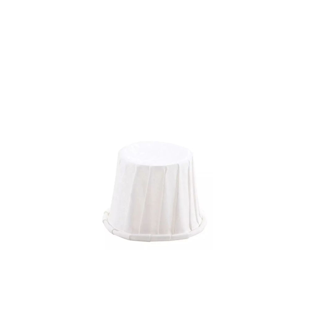 Copas Salseras Blancas de Papel Antigraso | 0.75 oz
