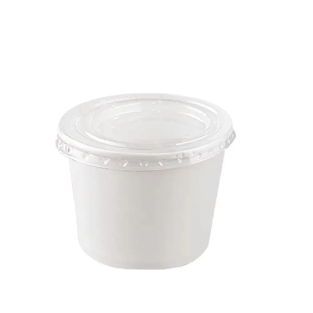 Ecotazón de cartón blanco | 16 oz - 443 ml