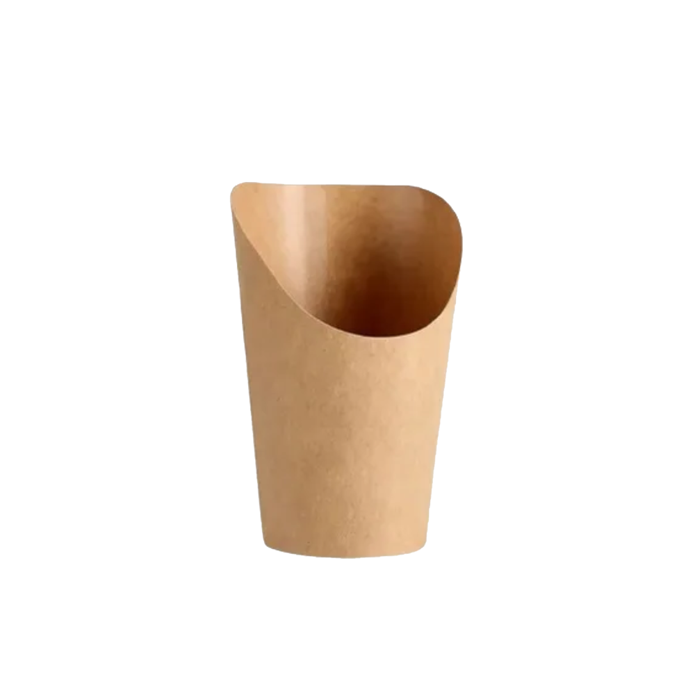Vaso de cartón Kraft para Snacks | 16 oz