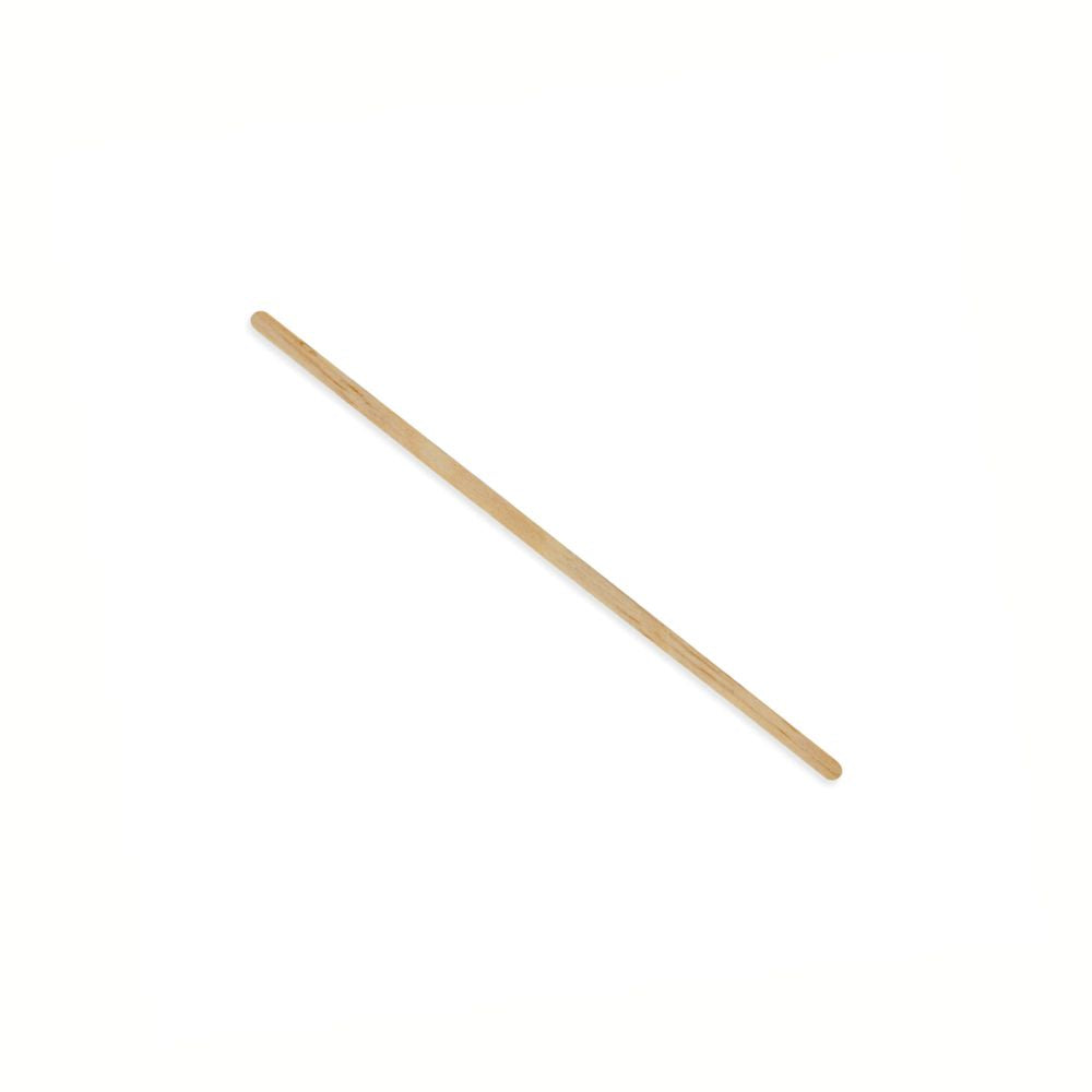 Mezclador plano de madera para bebidas | 17 cm