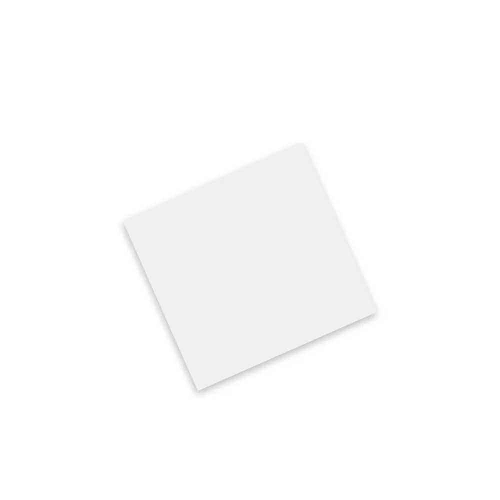 Hoja de papel Antigraso color blanco | 11 cm x 11 cm