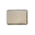 Plato rectangular en pulpa de papel "Proplanet"  Crema | 22 cm x 16 cm
