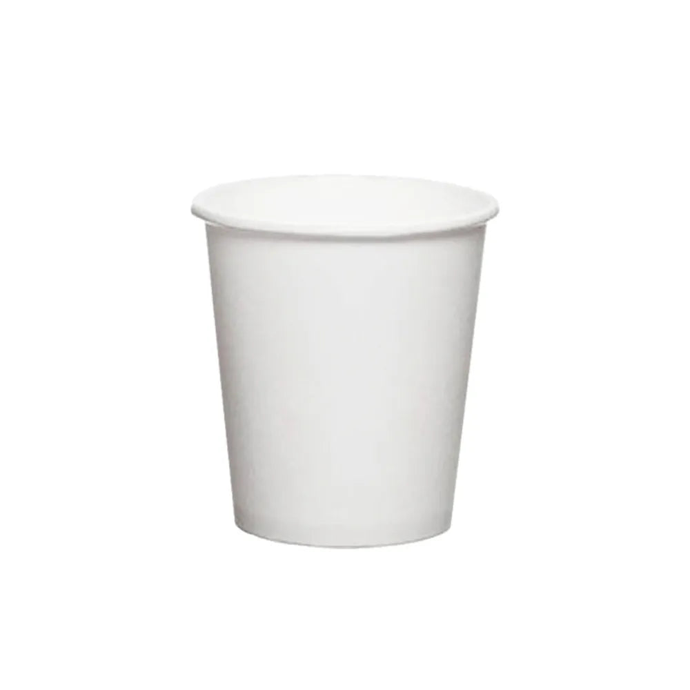 Vasos de cartón blanco para bebidas | 7 oz – 207 ml