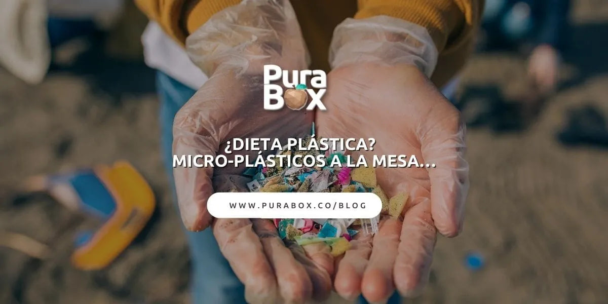 ¿Dieta plástica? Micro-plásticos a la mesa...