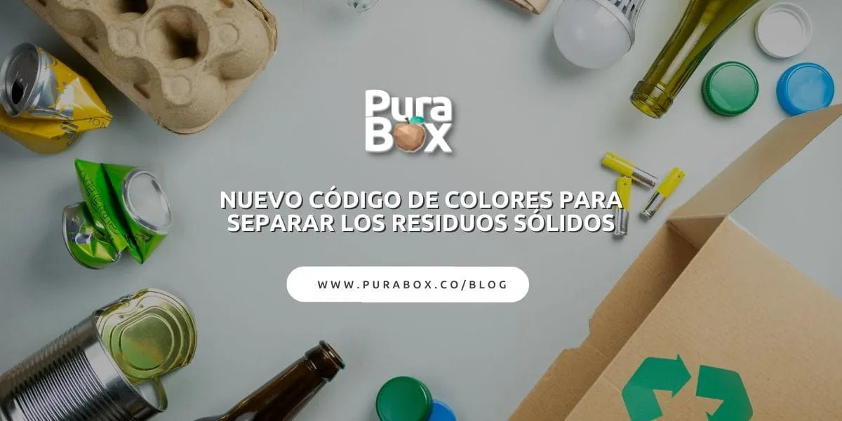 Nuevo código de colores para separar los residuos sólidos en Colombia