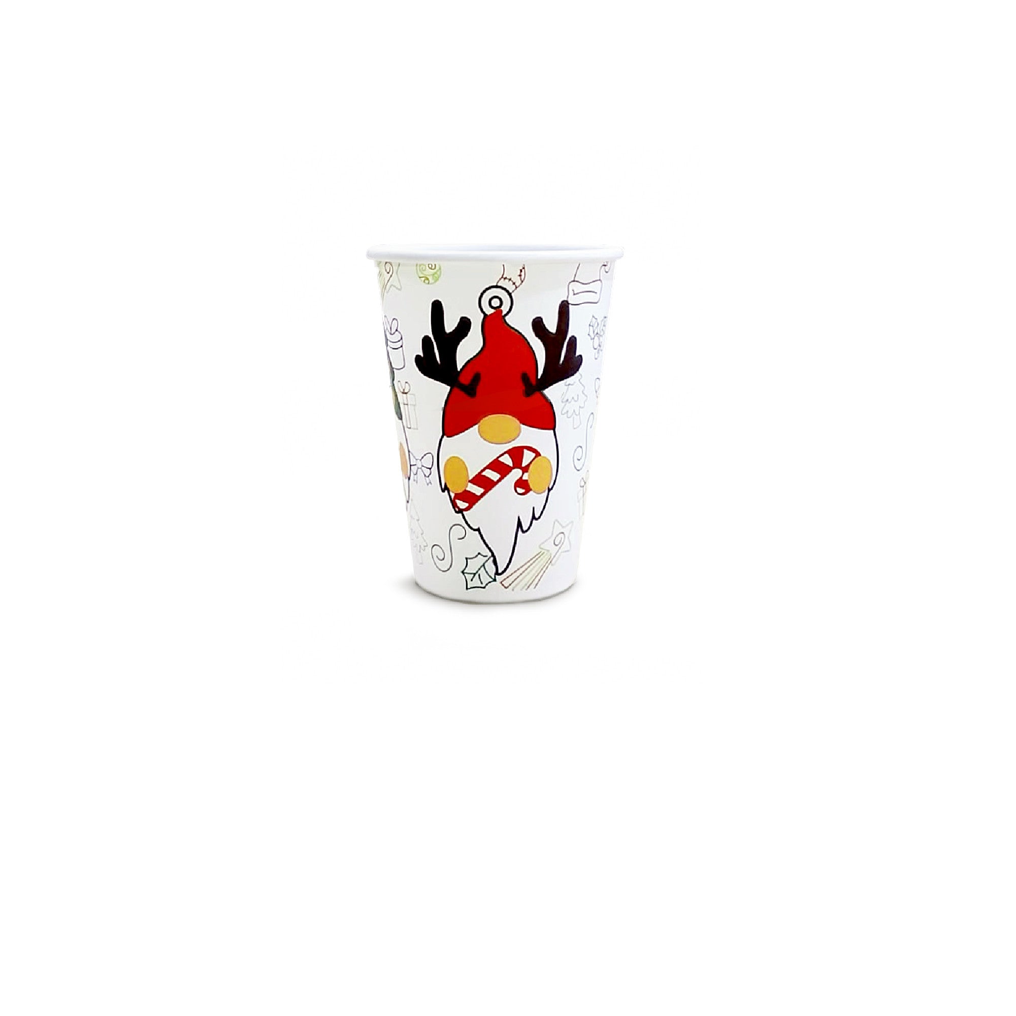 Vaso Cartón Blanco | 9 oz - 118 ml Personalizados 4T Digital