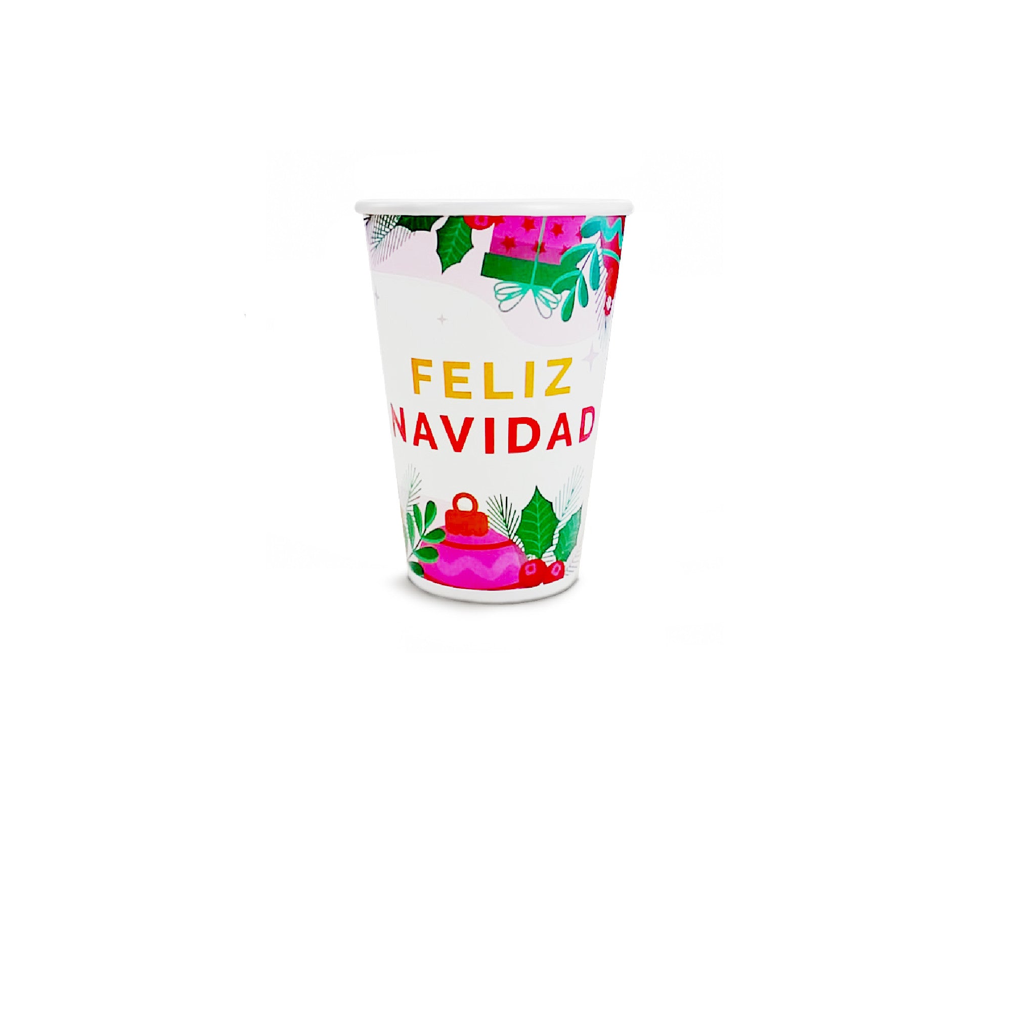 Vaso Cartón Blanco | 12 oz - 118 ml Personalizados 4T Digital