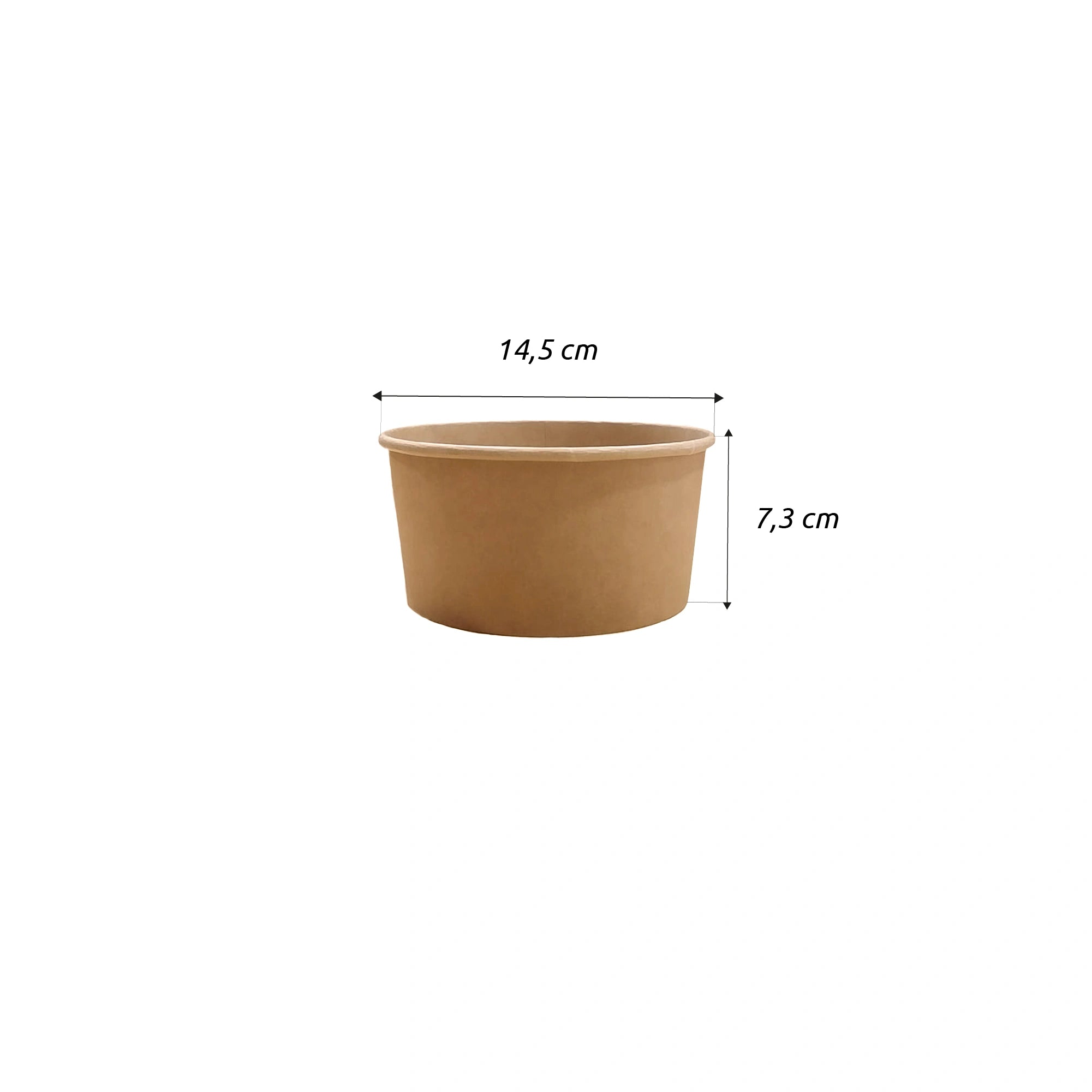 Bowl Kraft  Domicilio 1.000 ml (32 oz) Nacional