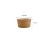 Bowl Kraft Domicilio 1.000 ml (32 oz) Importado