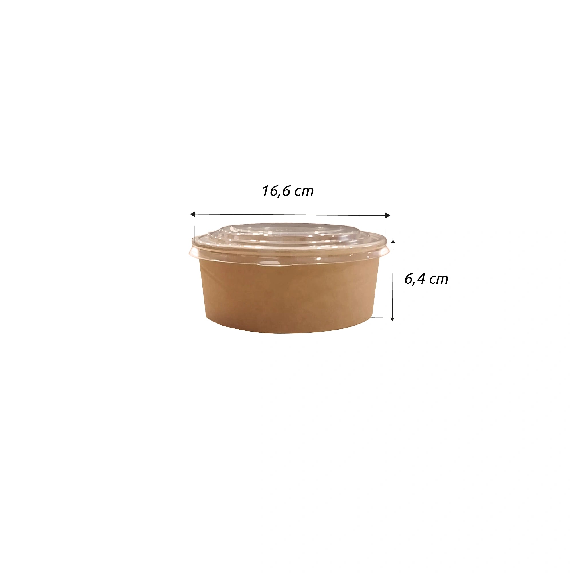 Bowl Kraft Domicilio 1.090 ml (37 oz) Importado