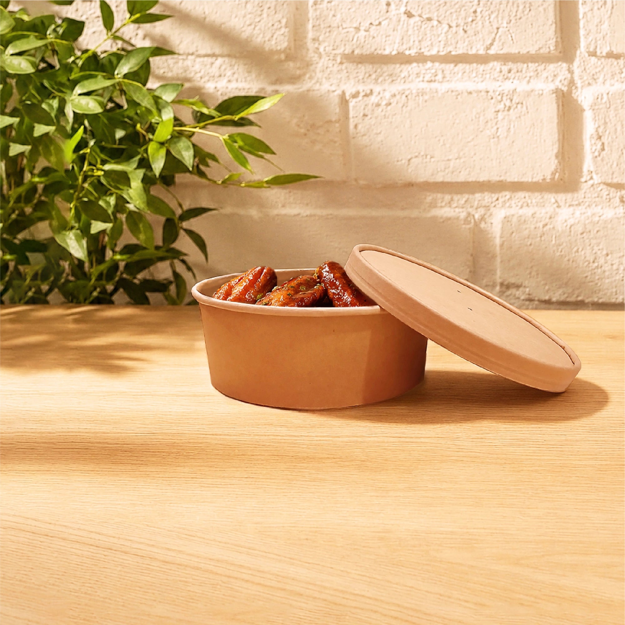 Bowl Kraft Domicilio 1.300 ml (44 oz) Importado