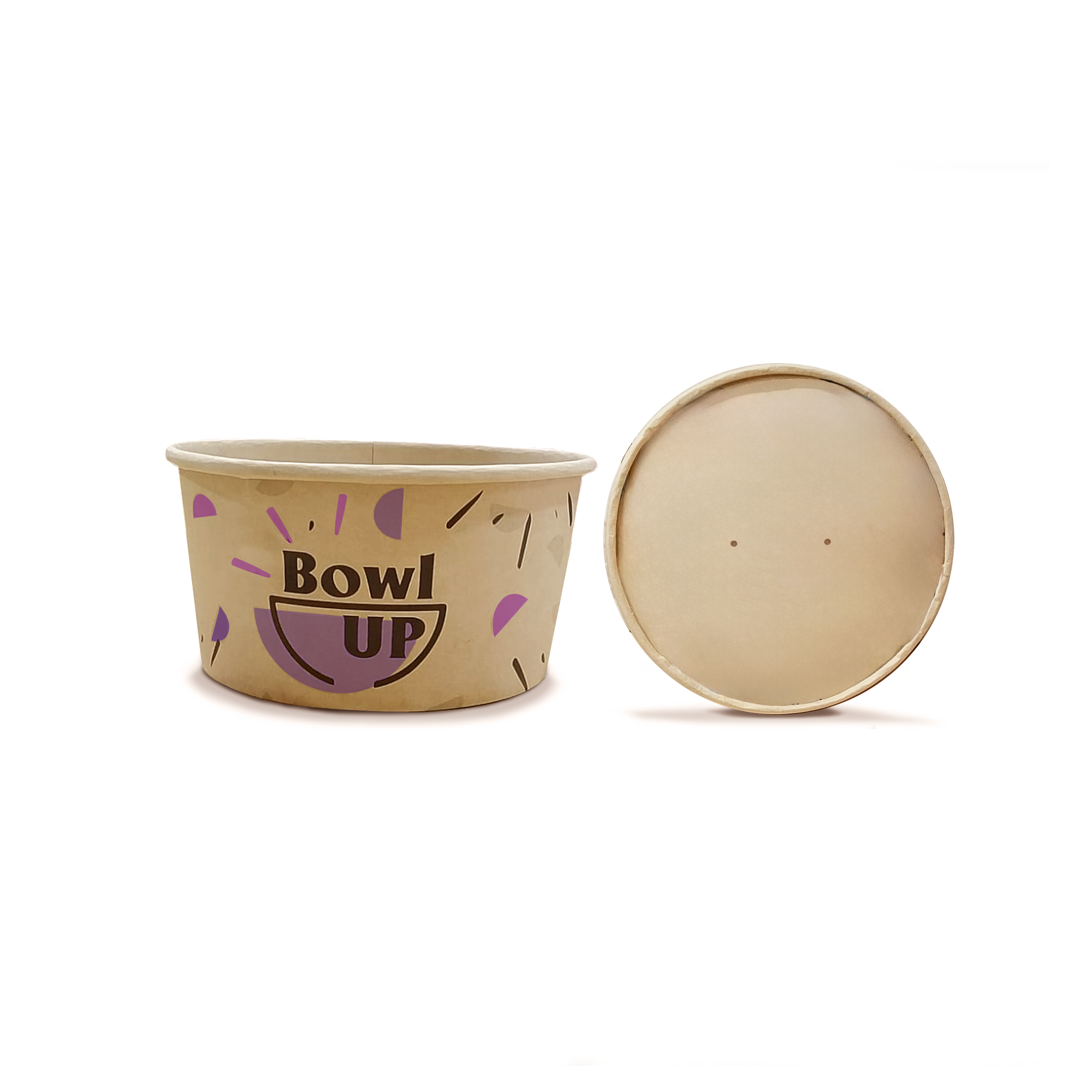 Bowl Kraft Domicilio 1.000 ml (32 oz) personalizado