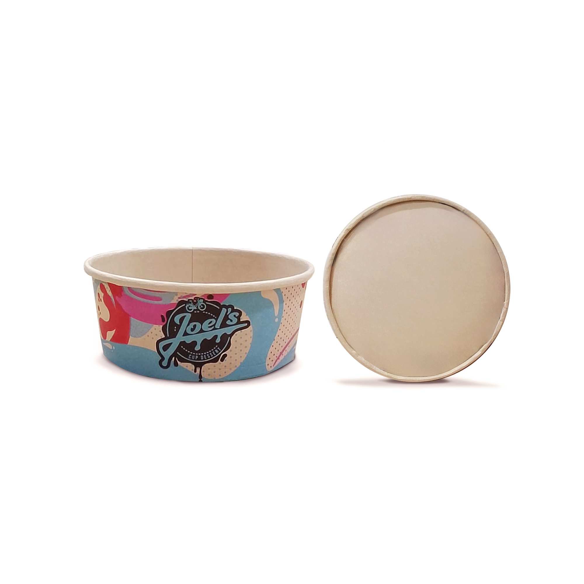 Bowl Kraft Domicilio 750 ml  (25 oz) Personalizado
