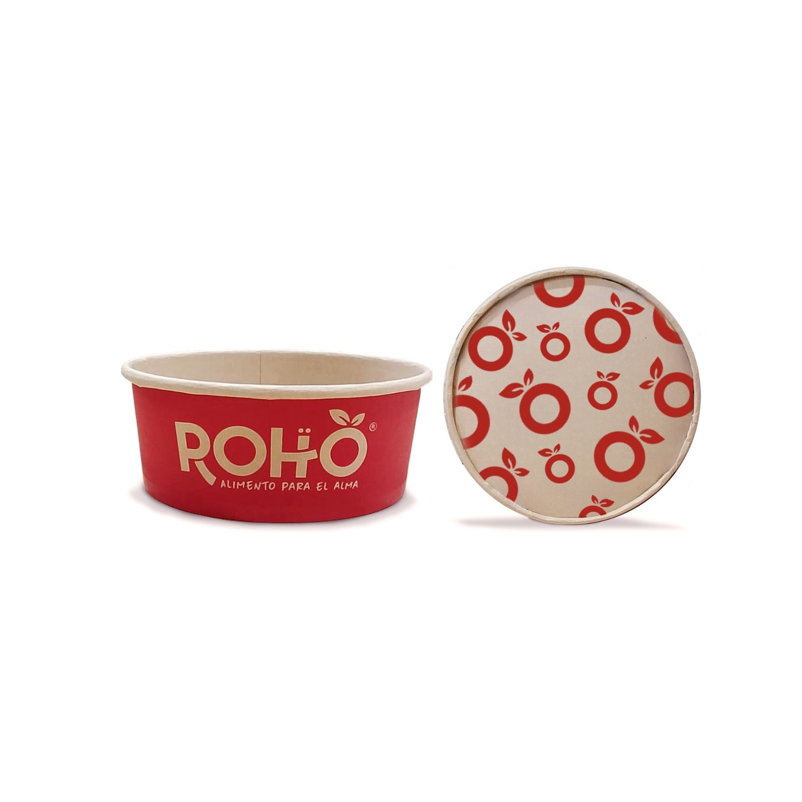 Bowl Kraft Domicilio 750 ml  (25 oz) Personalizado
