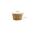 Bowl Kraft para Domicilios de 1.000 ml (32 oz) Nacional