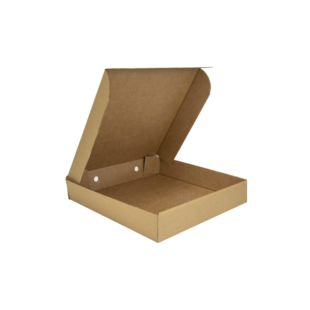 Caja de cartón Kraft para Pizza | 40 cm x 40 cm