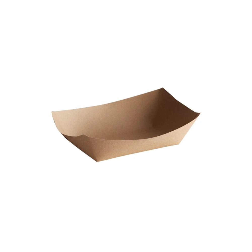 Canoa en cartón Kraft # 5 | 12 cm x 19 cm x 4.5 cm