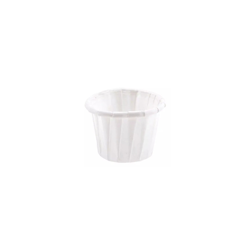 Copa blanca de papel Antigraso para salsas | 1 oz