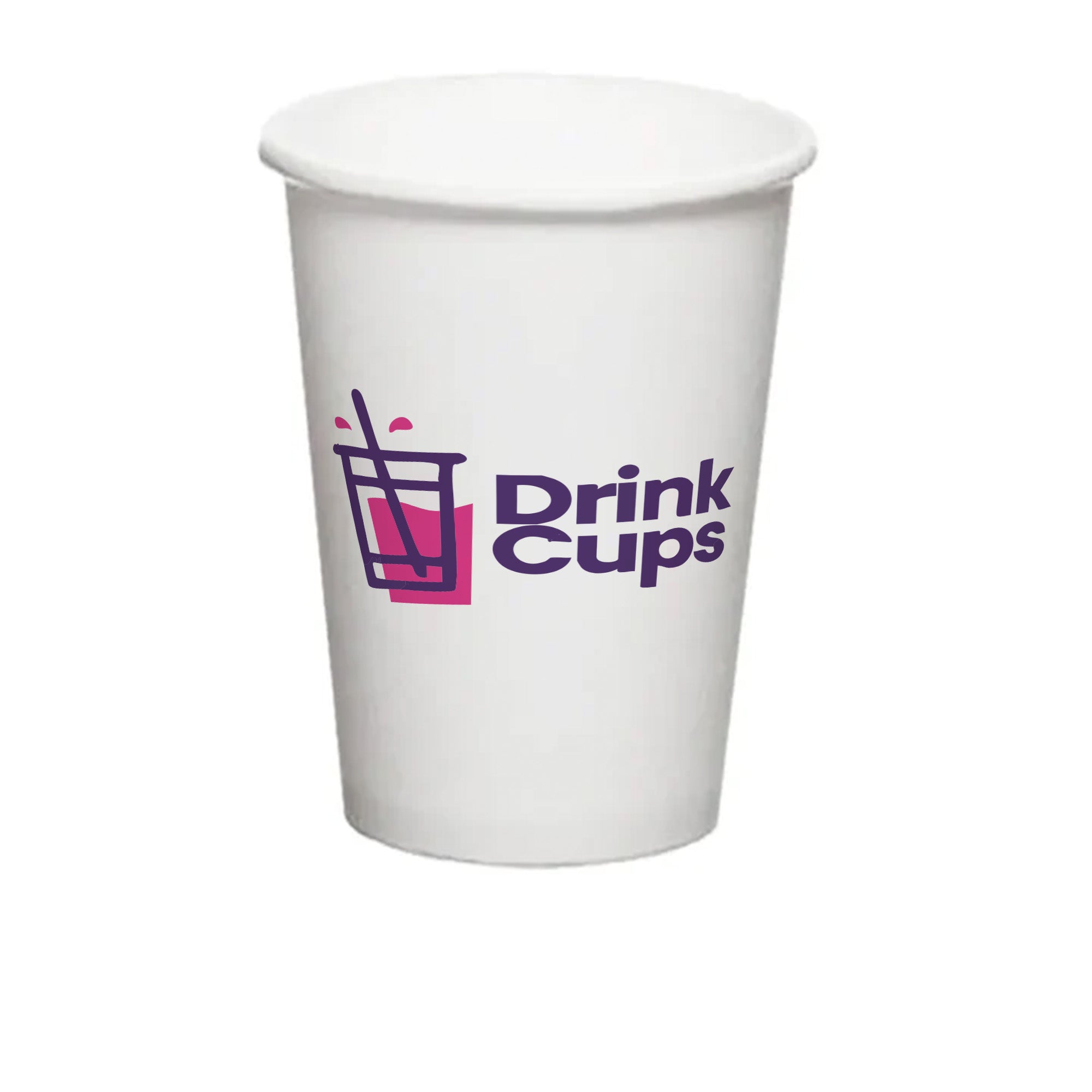 Vaso Cartón Blanco 16 oz Personalizado Offset 1 a 4 Tintas