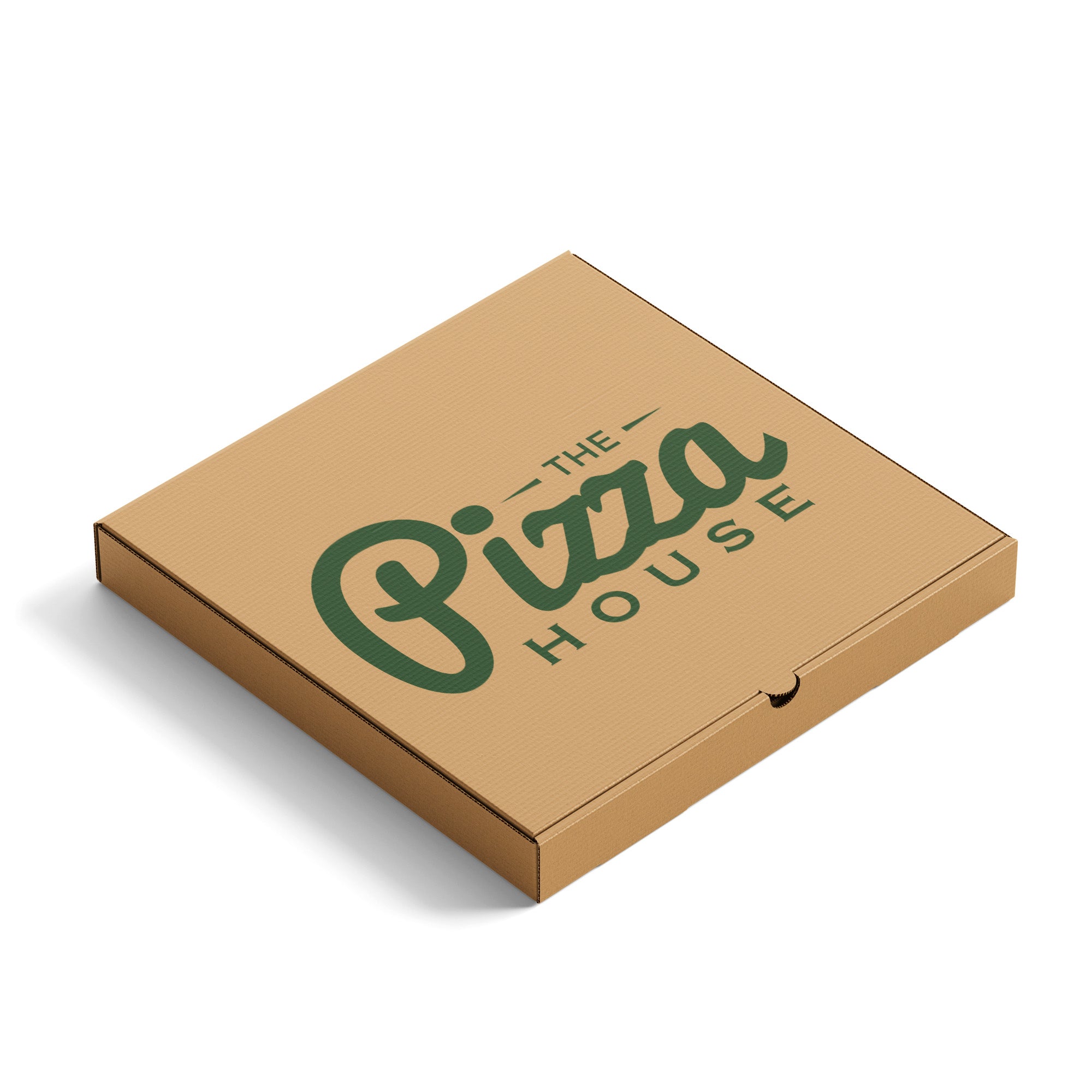 Caja de cartón Kraft para Pizza | Personalizadas 40 x 40 cm Screen