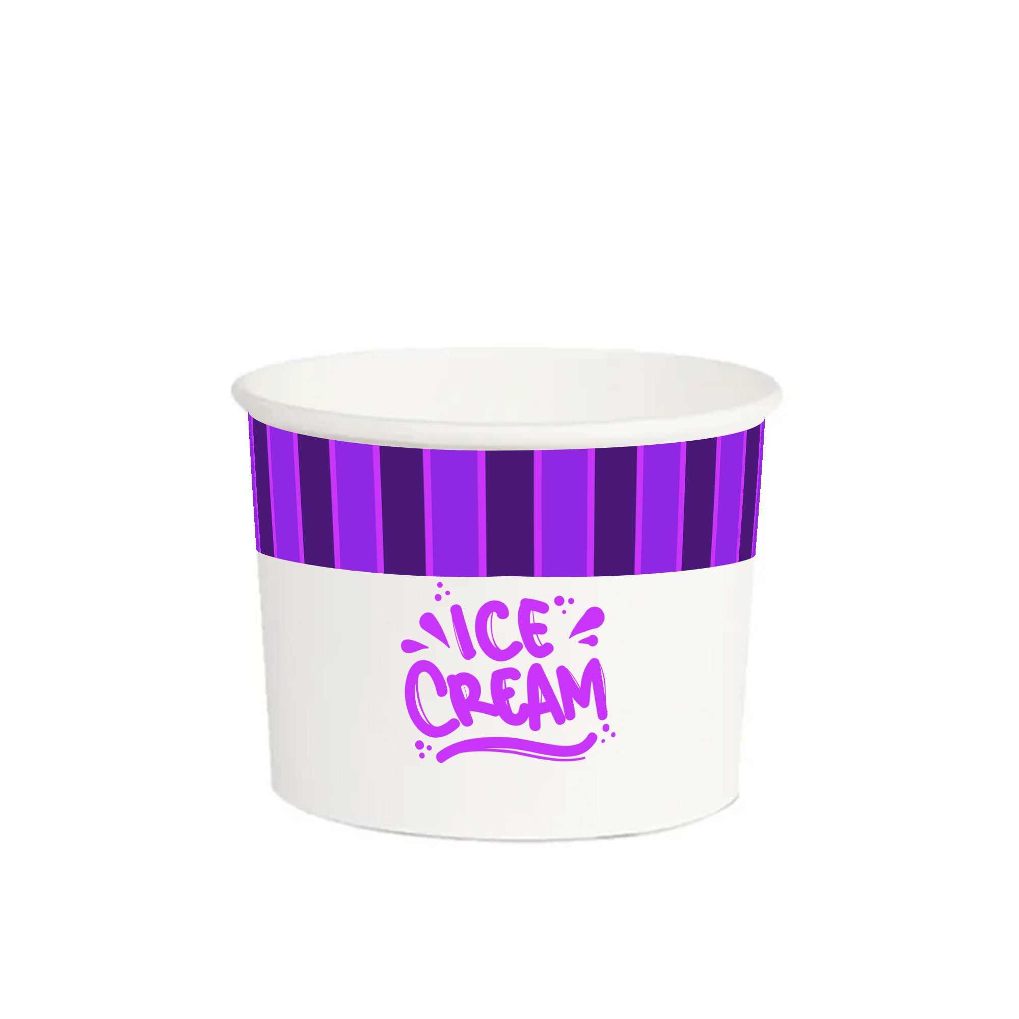 Tazón Cartón Blanco 12oz Personalizado Flexo