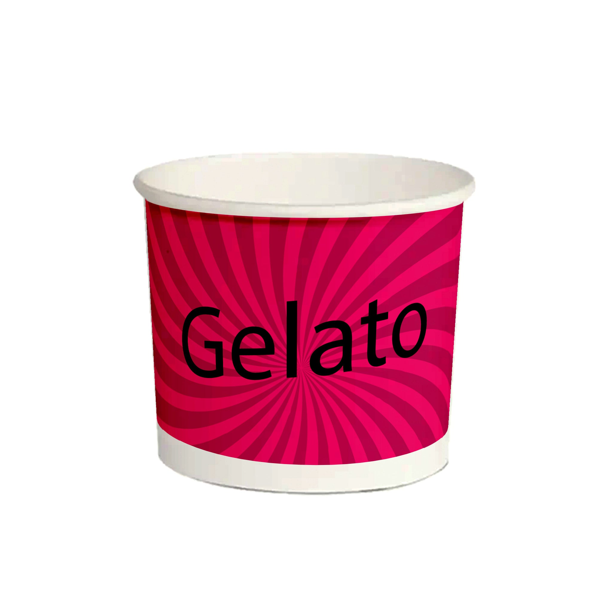 Tazón Cartón Blanco 16oz Personalizado Flexo