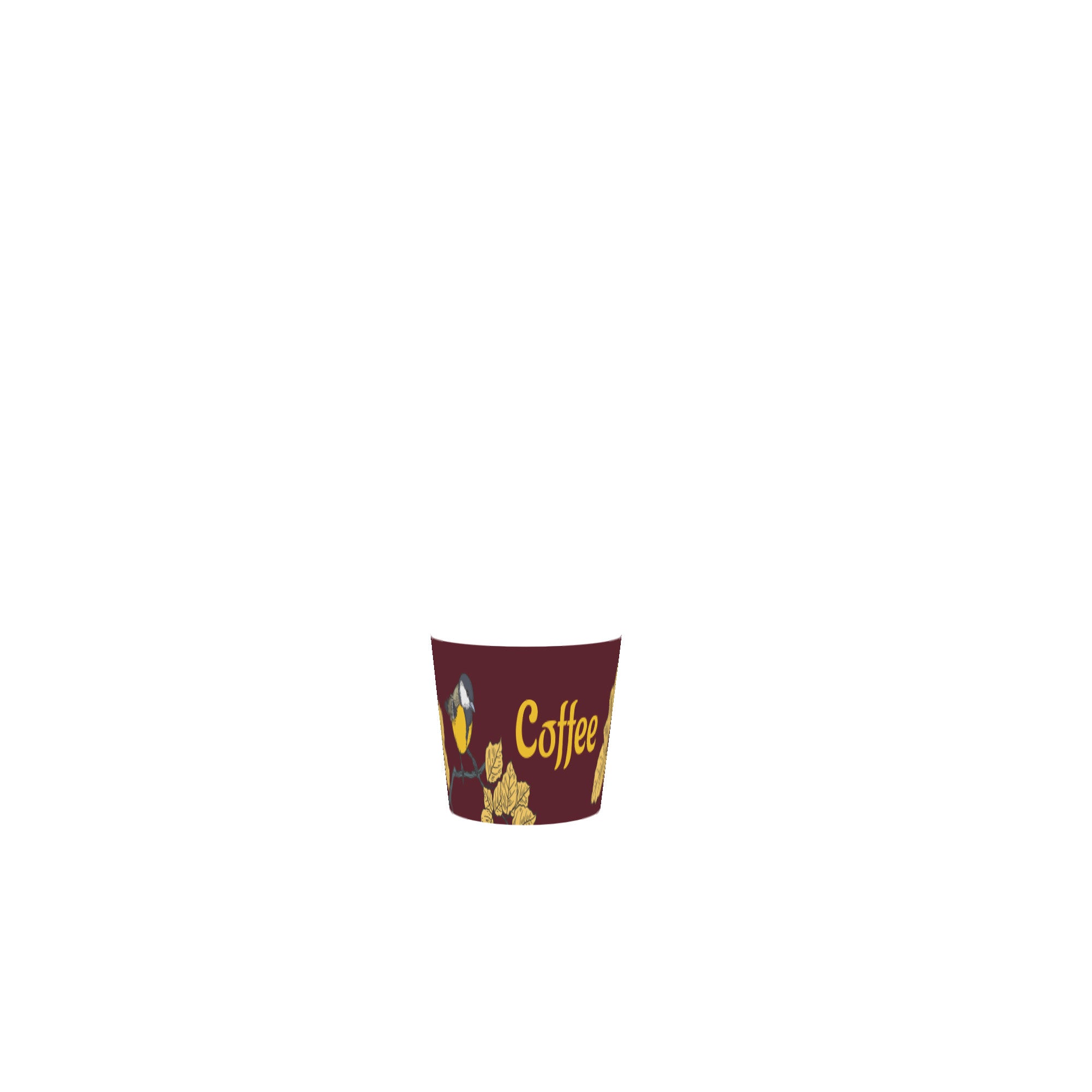 Vaso Cartón Blanco 2oz Personalizado Offset 1 a 4 Tintas