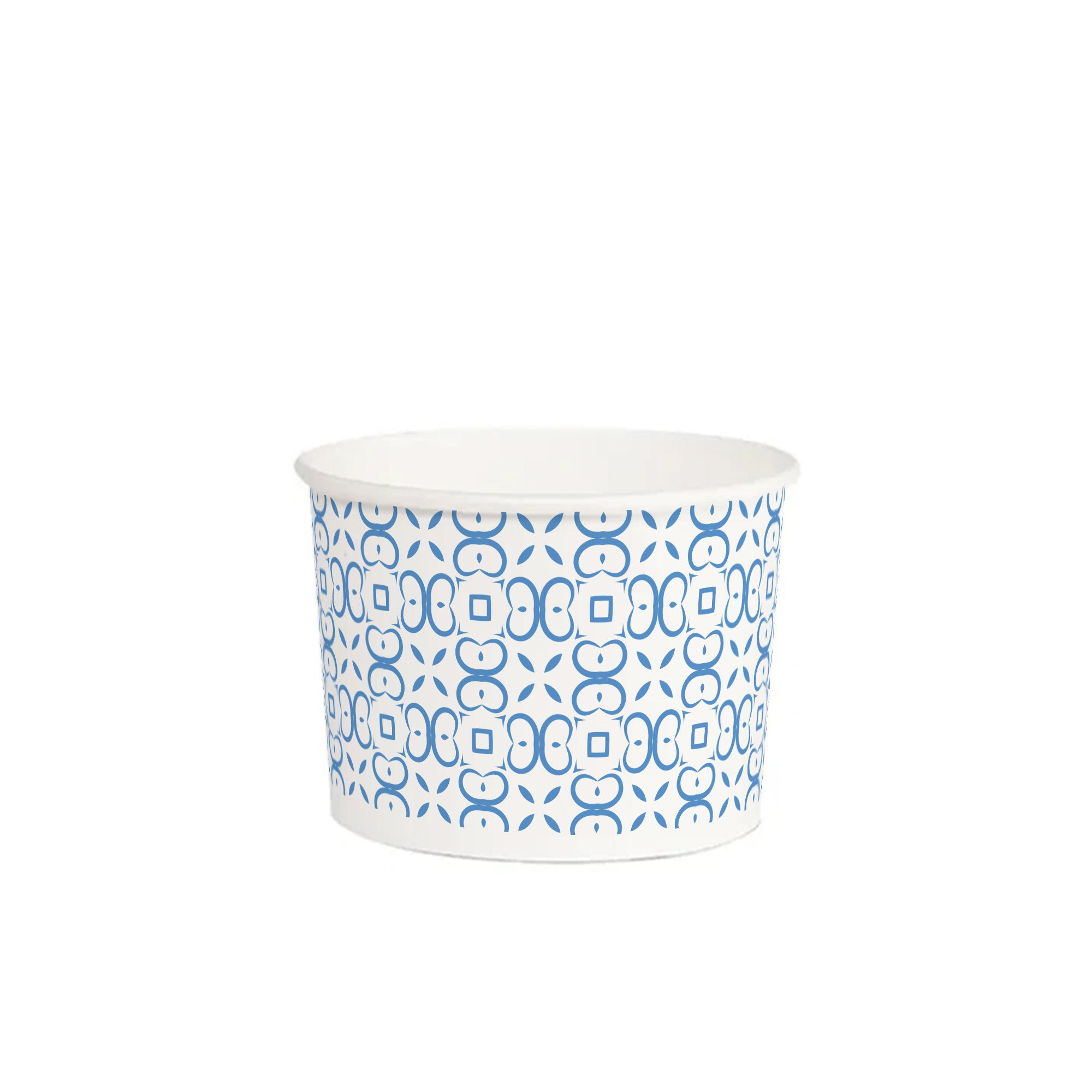 Tazón Cartón Blanco 8oz Personalizado Flexo