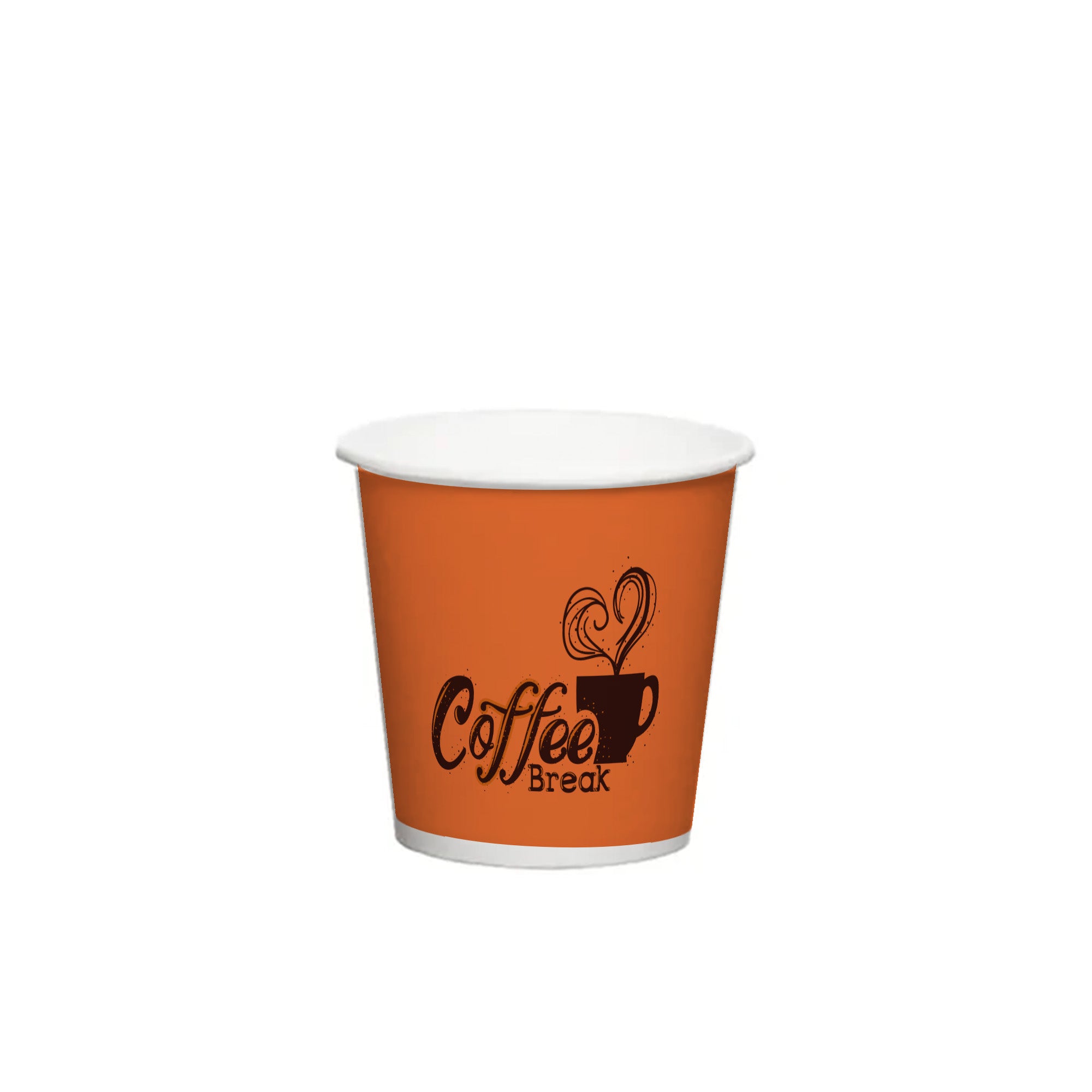 Vaso Cartón Blanco 4 oz Personalizado Offset 1 a 4 Tintas