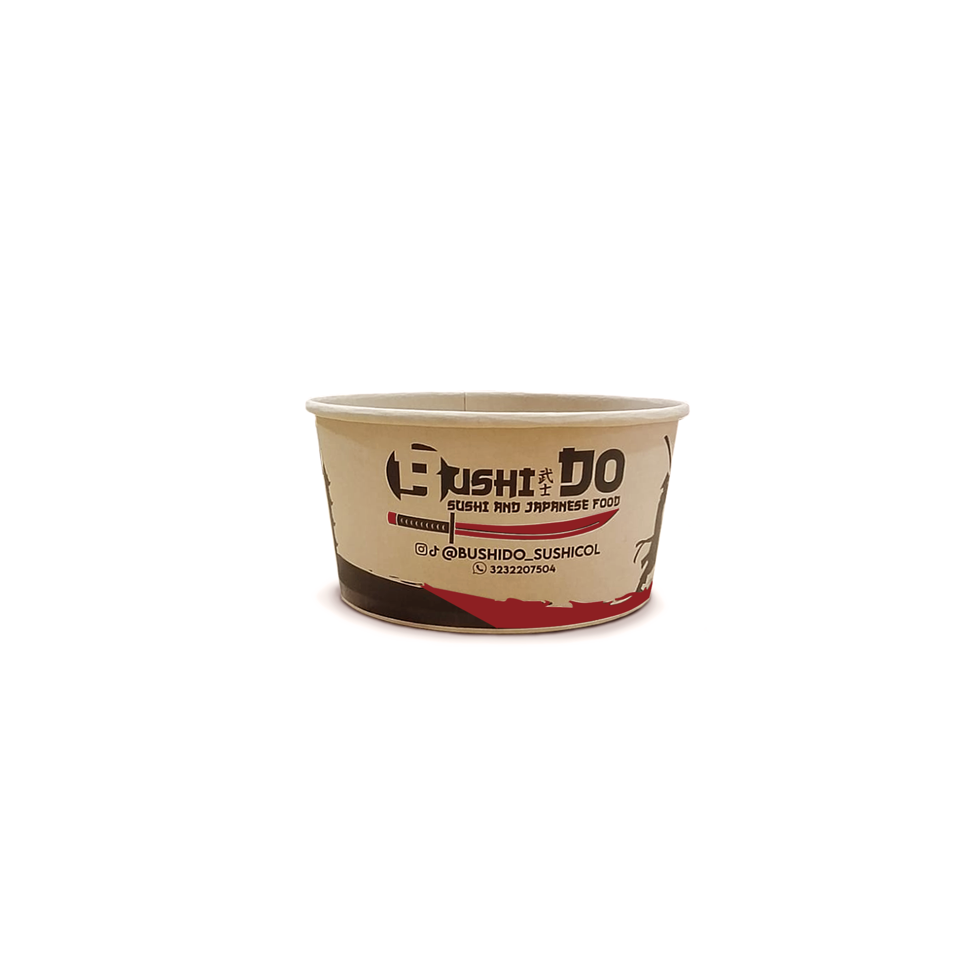 Bowl Kraft Domicilio 1.000 ml (32 oz) personalizado