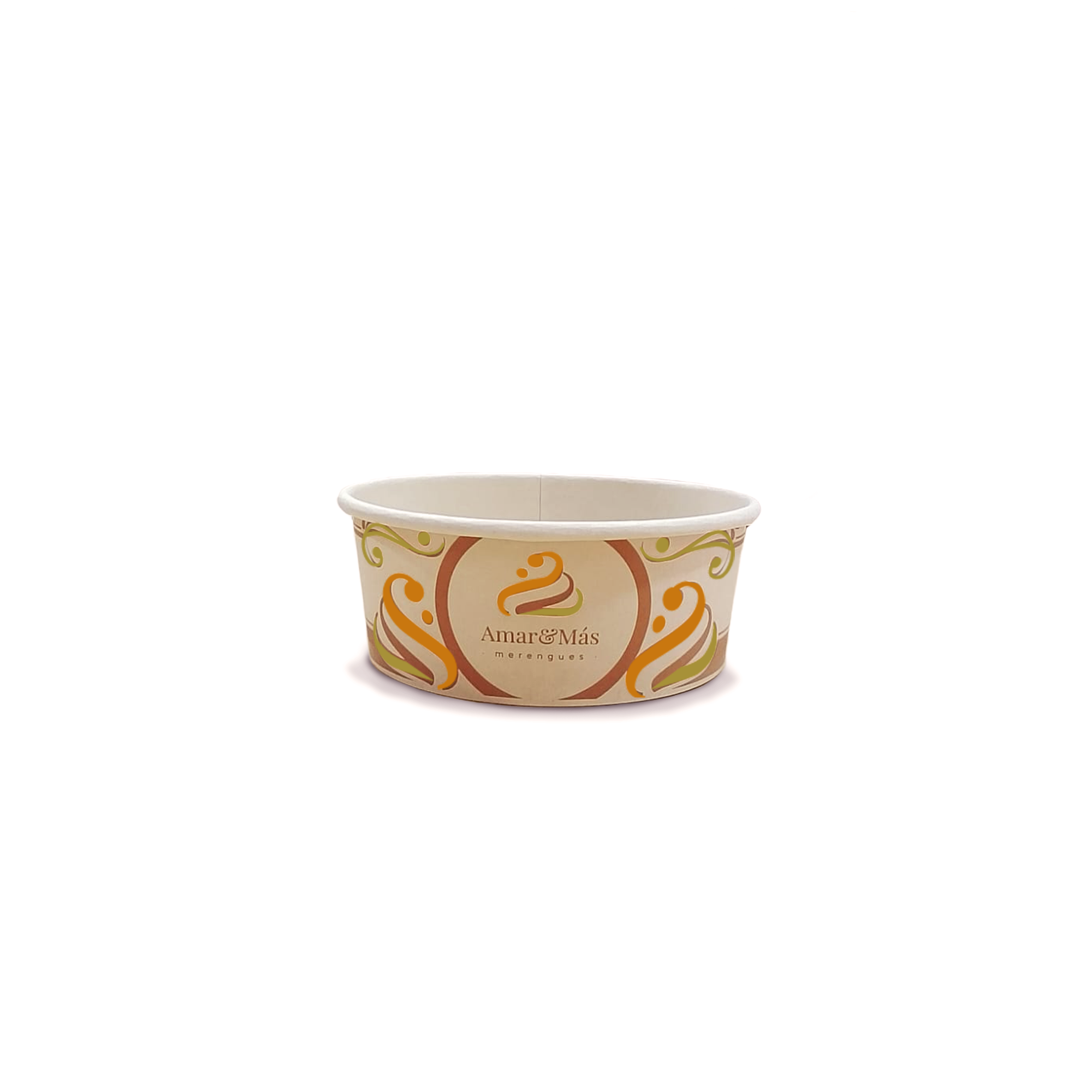 Bowl Kraft Domicilio 750 ml  (25 oz) Personalizado