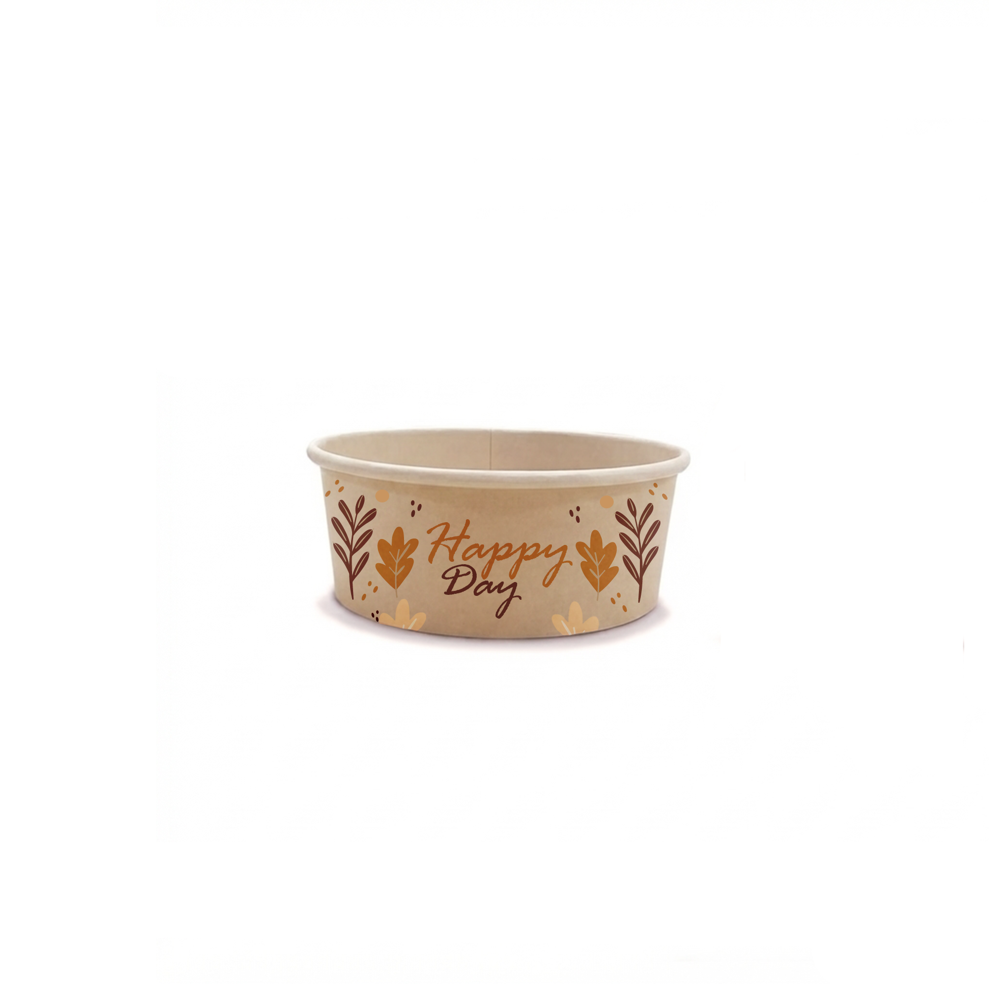 Bowl Kraft Domicilio 750 ml  (25 oz) Personalizado