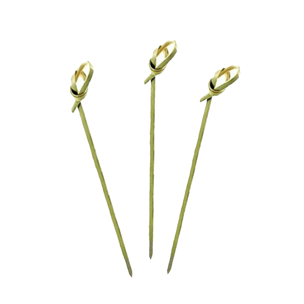 Pincho de Bamboo "Verde especial" 15 cm | Paquete x 100 Uds