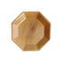 Plato de Guadua octagonal 17 cm x 17 cm | Paquete x 10 Uds