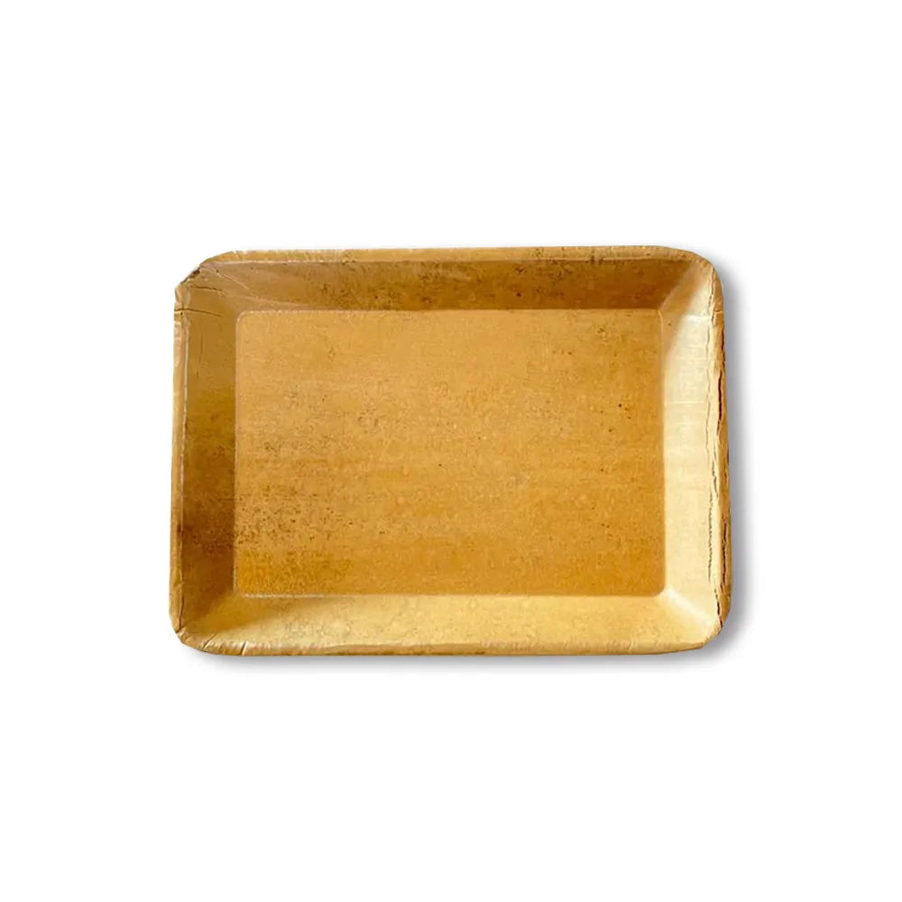 Bandeja de Guadua rectangular 15 cm x 20 cm | Paquete x 10 Uds
