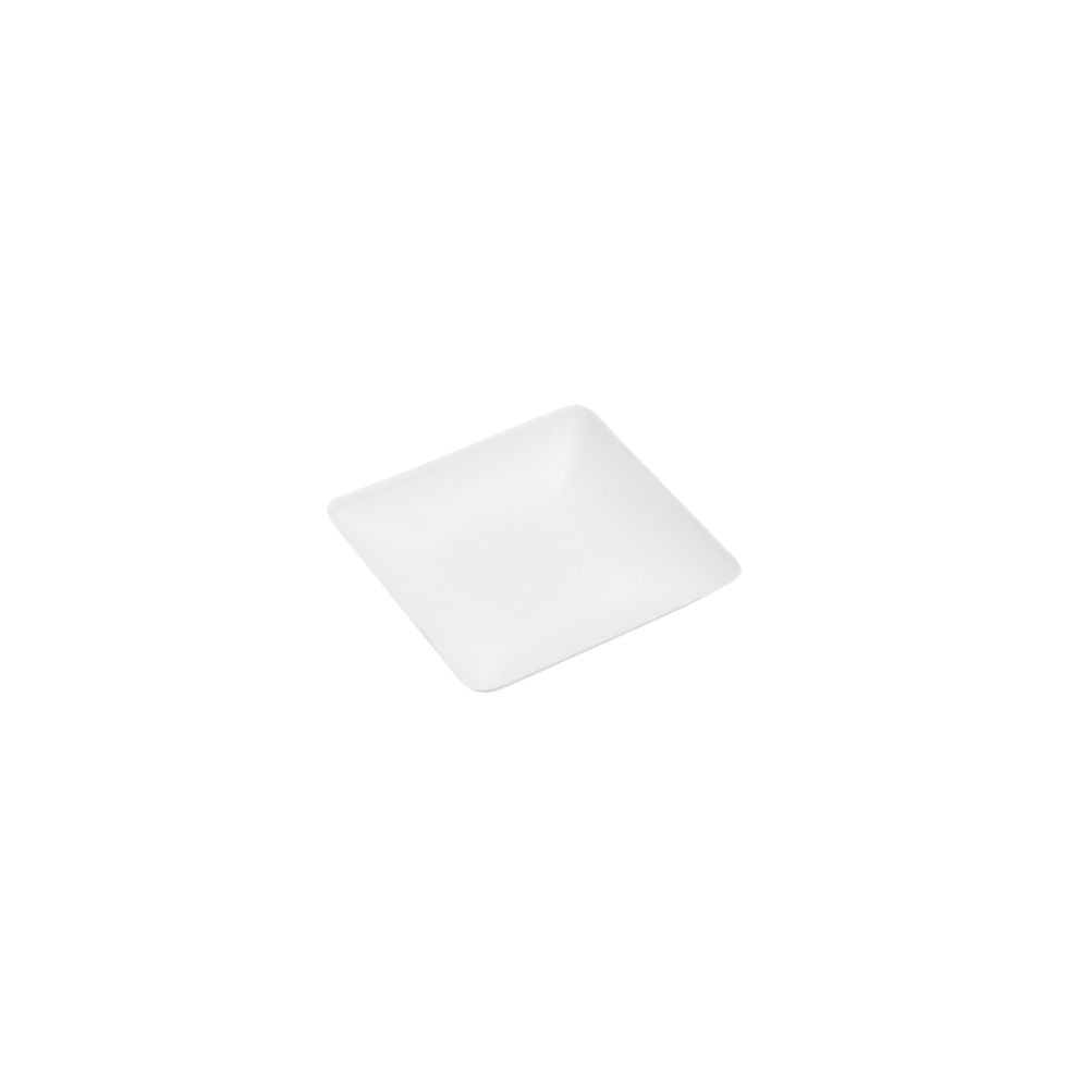 Plato para Catering tipo Cuadrado 7x7 | Paquete x 100 Uds