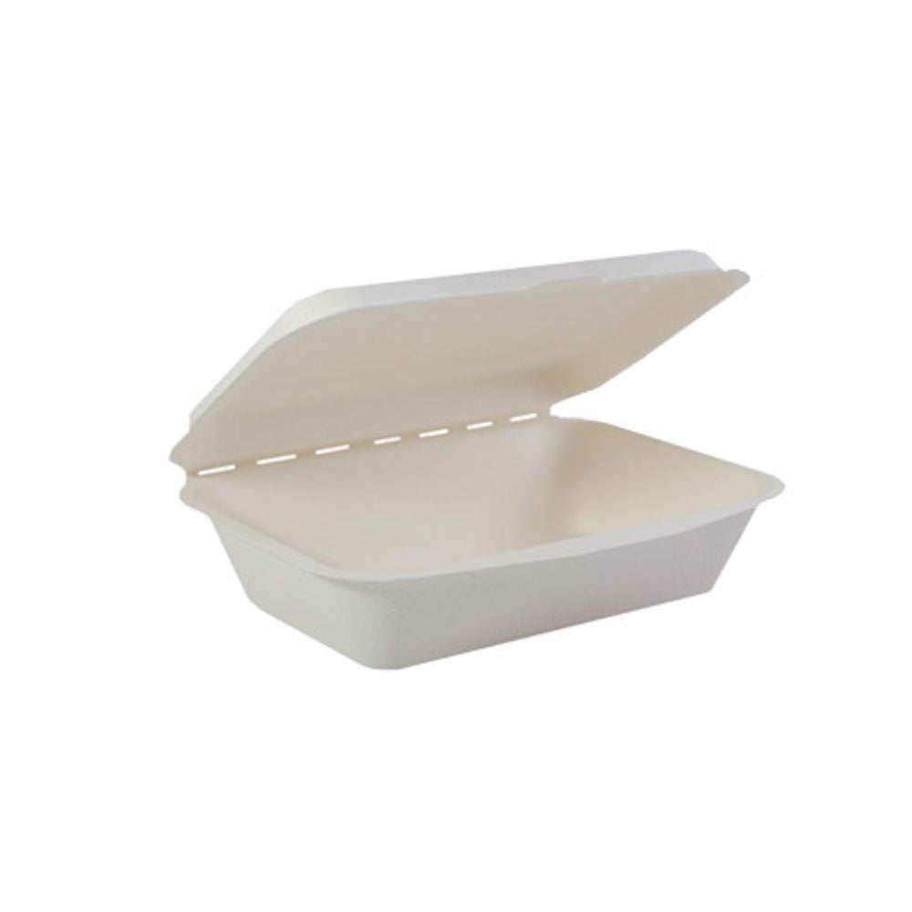 Portacomida Pulpa de Papel J1 Liso | Sin divisiones