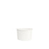 Tazón blanco de 6 oz para helados 