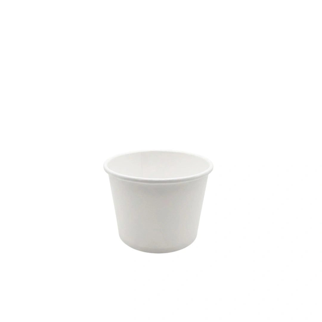 Tazón Kraft Blanco sin Tapa 12 oz 
