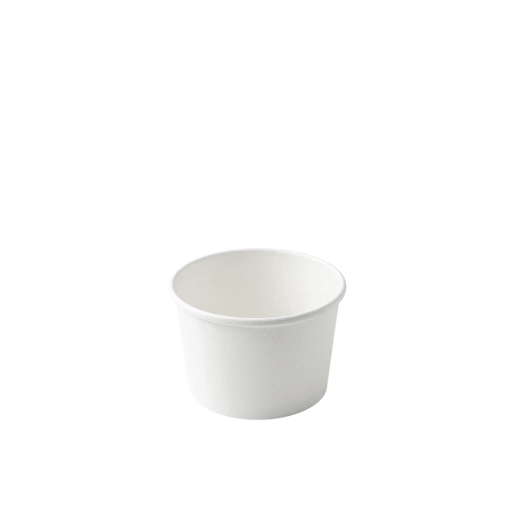Tazón Kraft  Blanco sin tapa 8 oz 
