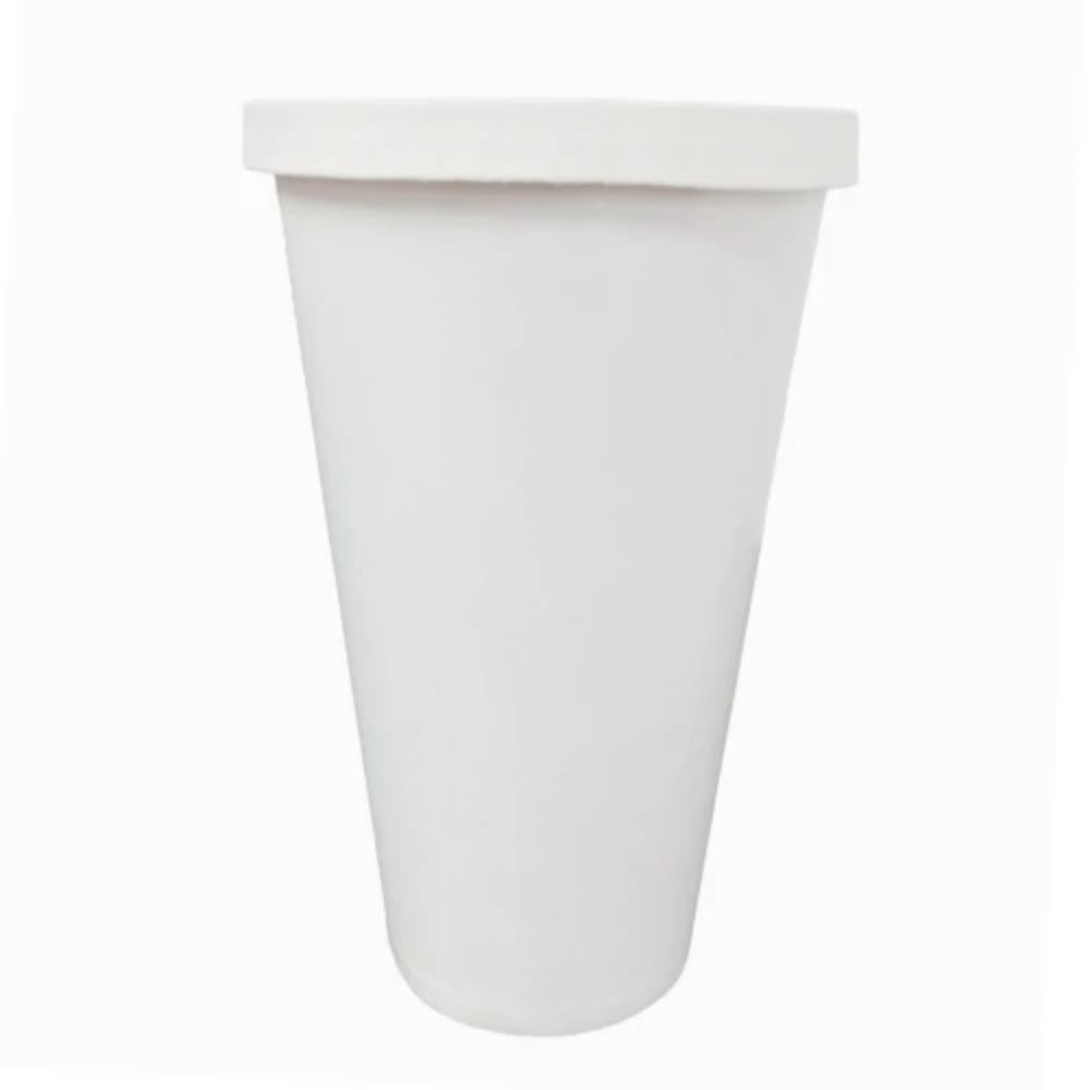 Vaso de cartón blanco para bebidas | 22oz - 650 ml