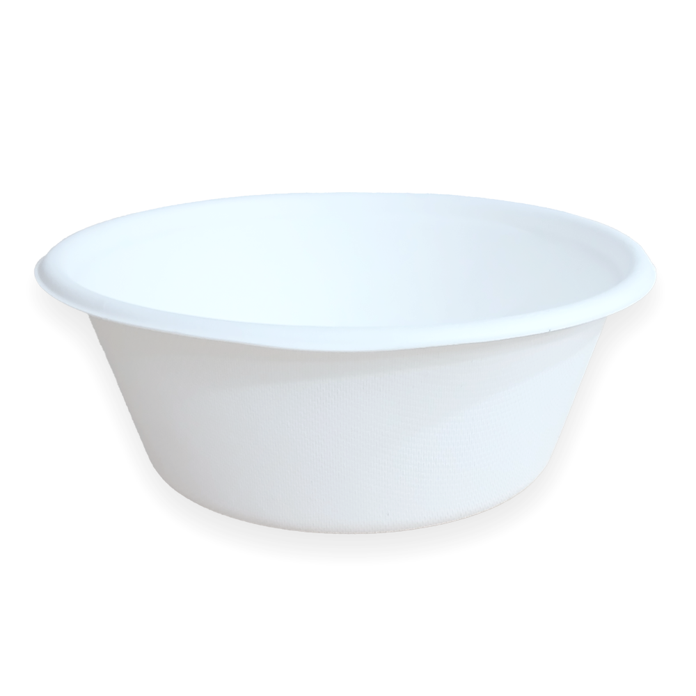 Bowl Redondo de Pulpa de Papel sin tapa | 500 ml