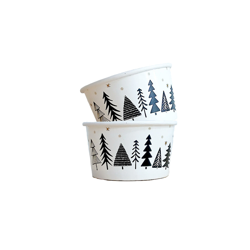 Ecotazon 6oz / 236 ml - Navidad Árbol x 7 - Paquete x 50 Uds